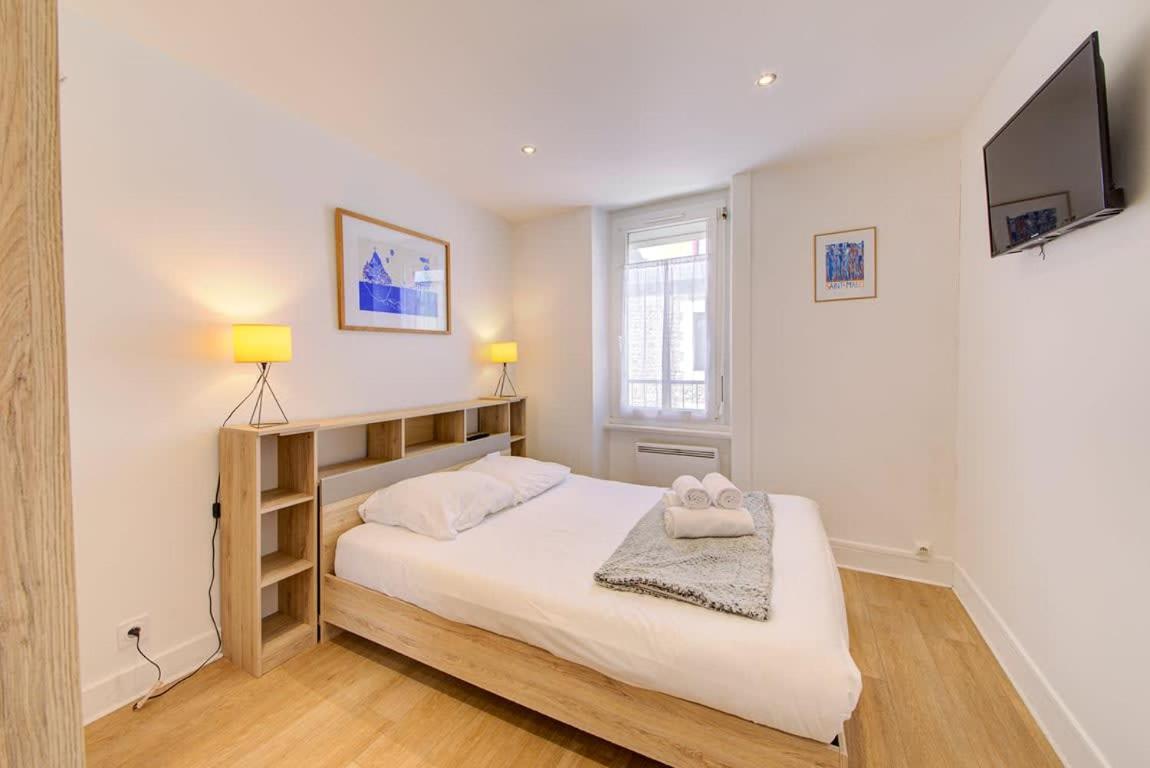 סן מלו Le Magenta, Appartement 2 Chambres, Proche Plage מראה חיצוני תמונה